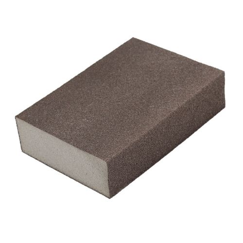 Rectangular rough grinding sanding sponge block 98mm x 68mm x 24mm for sale