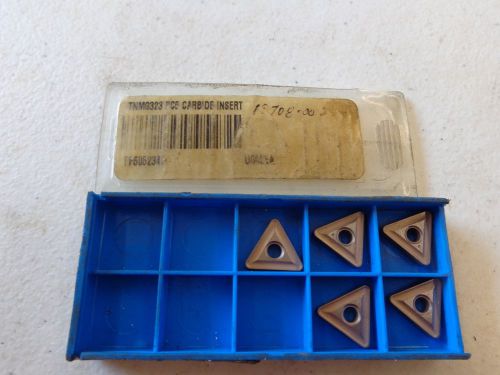 5 KORLOY CARBIDE INSERTS TNMG 323 PC5