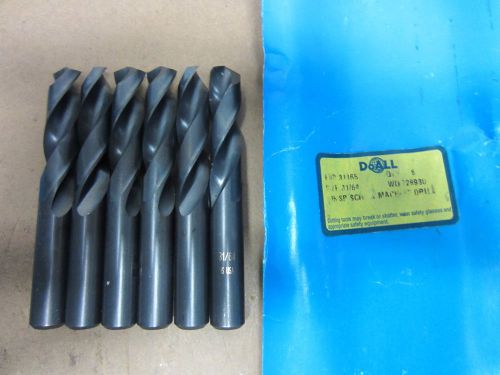 GREENFIELD 31/64&#034; Screw Machine Stub Length Twist Drill Bit 135 Split Point USA