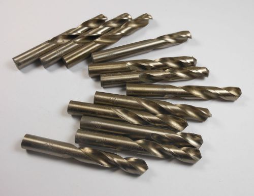 Screw Machine Drills 9.5mm HSS 40mm LOC x 84mm OAL QTY 12 &lt;1705&gt;