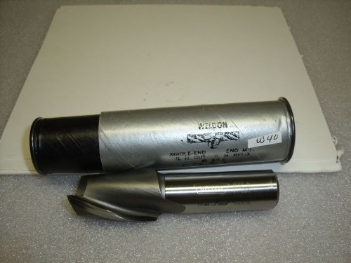 1&#034; x 3/4&#034; x 1-1/2” x 3-3/4&#034; 2 fl b32-5 hss weldon tool end mill-w40 for sale