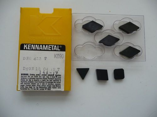 4  NEW   CERAMIC  DNG 433 T   KENNAMETAL  INSERTS