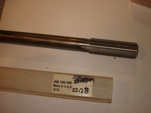 J+B Chucking Reamer .8770