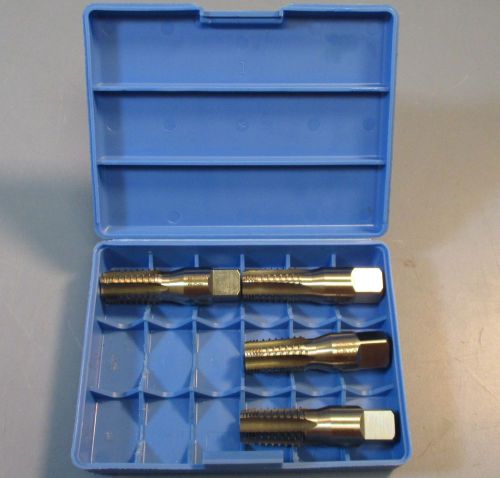 Box 4 hanson whitney 060081 5 flute taper taps 3/8-18 npt int ls pipe taps new for sale