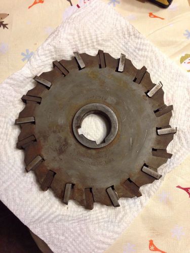 Goddard &amp; Goddard Milling Cutter 8” x 3/4” WAF-812 D-72719 BLADE WR &amp; WL-16 T96