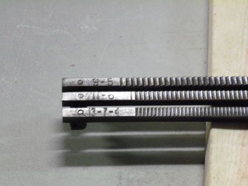 Foley-Belsaw / Saw Blade Carriers / 3 Piece Set / Ratchet - Index Bars