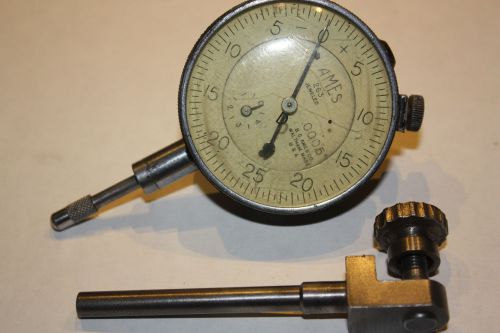 Ames 263 jeweled 2-1/4&#034; dial indicator .0005&#034; grad