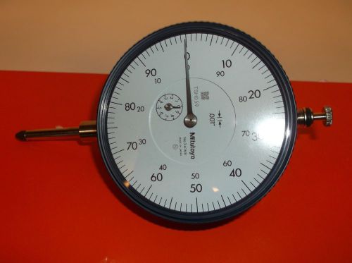 MITUTOYO 3416S Dial Indicator, 0.001 Grad, 0-1 In, White