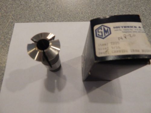 Southwick &amp; Meister # TD-25 Carbide Draw Bushing 9/16&#034;