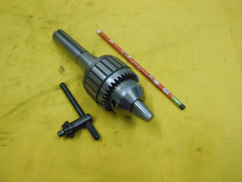 R8 SHANK x 1/2&#034; DRILL CHUCK mill milling r-8 tool holder JACOBS 14N SUPER CHUCK