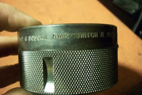 TSD UNIVERSAL KWIK-SWITCH II AUTO NUT, P/N 805044~400 TAPER