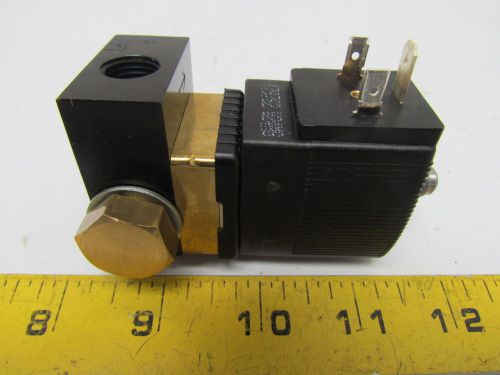 Burkert 6014 c 5/64 fkm br direct mount pilot valve 3/2 way 145psi 24vdc 1/4&#034;npt for sale