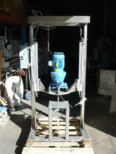 CHEMINEER 50DTD AGITATOR MIXER ON STAND