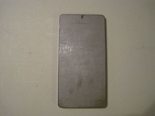 1/4&#034; Rectangle Steel Plates, 3 x 6&#034;, .25&#034;, A36 Steel