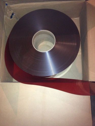 300 Ft Wilson Spectra 8&#034; X .080 Weld Welding Curtain Strips Transparent Red