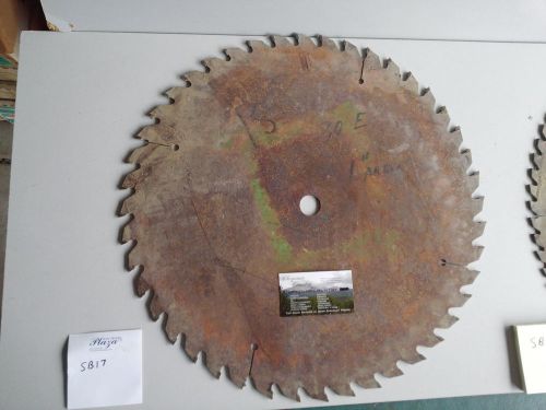 Sawmill saw blade 17-1/2&#034; w 1&#034; arbor for industrial sb17 for sale
