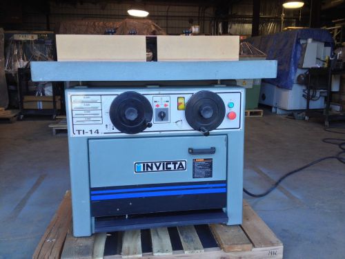 Invicta ti-14 tilting spindle shaper for sale