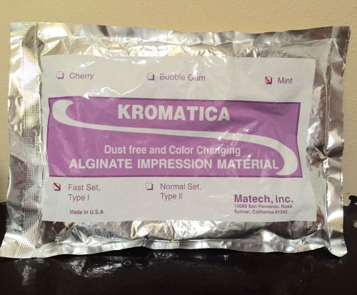 Kromatica Alginate Impression Material Fast Set, Type I Mint