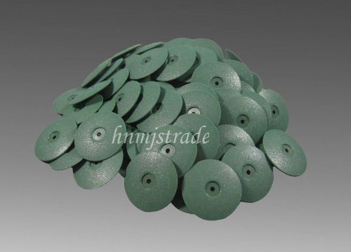 Polishing Wheel Dremel Rotary Tool Jewelry Dental Silicon Rubber Green