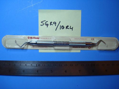 NEW! Hu-Friedy SGR9/10R #9/10R Gracey Rigid DE Curette 4 Hdl Made in USA