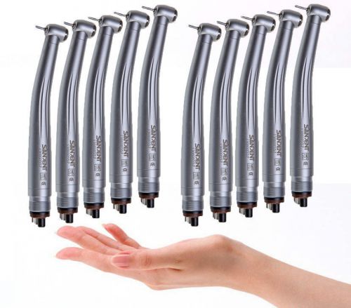 8pcs dental high speed handpiece push button type 4 hole nsk style ca for sale