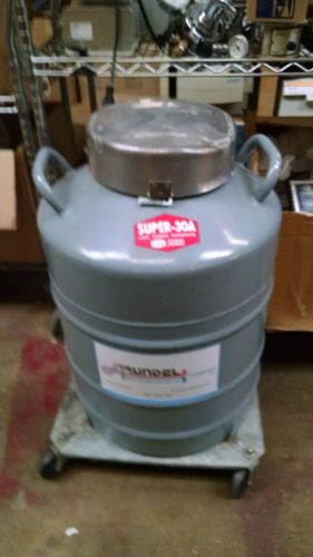 UNION CARBIDE, LN2 SAMPLE TANK.WITH CART ID# 10165