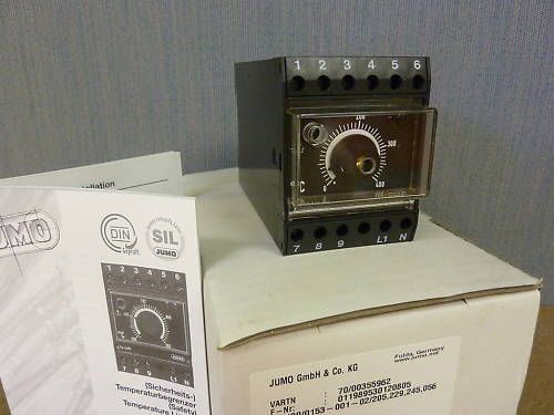 Jumo Temperature Limiter 701130 New (3123)