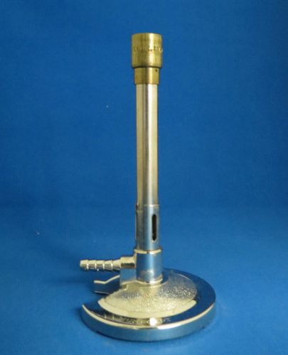 New Sargent Standard Natural Gas Bunsen Burner w/ Flame Stabilizer