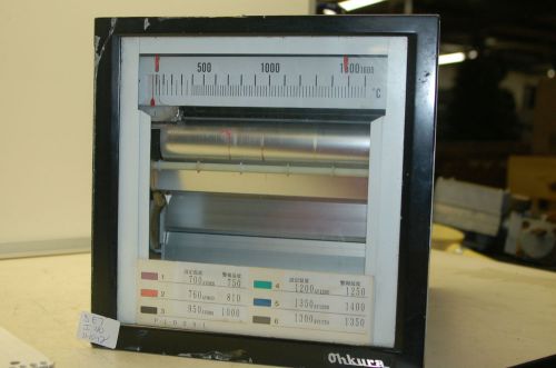 USED PULLOFF OHKURA CHART RECORDER PID251