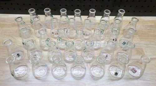 Lot of 36 Kimax 50 mL Erlenmeyer Flasks