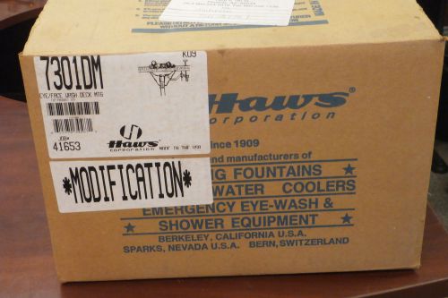 Haws 7301DM Unused, Open Box Double Eye Wash/Face Wash Station Deck Mount