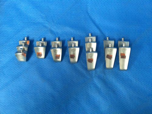 Codman Blunt Retractor Blades Lot of 16