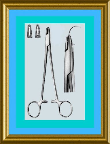 3 Suture Collier Needle Holder Forceps 5&#034; Surgical Dental Instruments        :)
