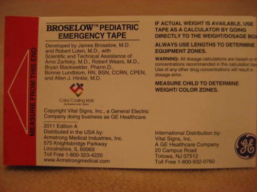 Broselow pediatric emergency tape for sale