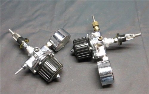 Lot Of 2 Medical Vacuum Regulators &amp; Gauges