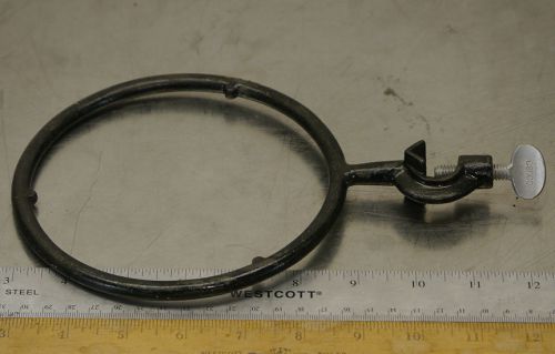 Cenco 6&#034; cast iron ring support GOOD