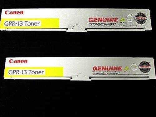 One(1) GPR-13 Toner Yellow 8643A003[AA] iR C2570/C3100/C3170