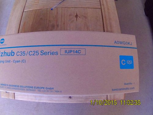 KONICA MINOLTA IUP14C CYAN IMAGING UNIT A0WG0KJ BIZHUB C25 C35 SERIES