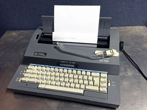 Smith corona sd700 electric typewriter with swing arm for sale