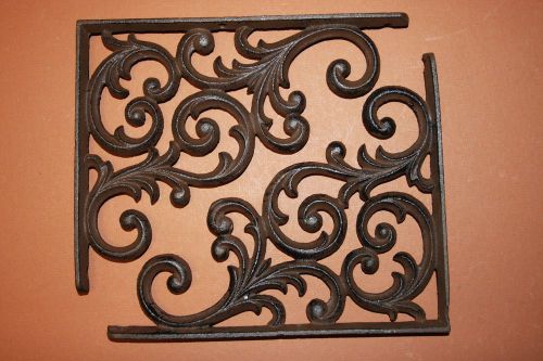 (12),OFFICE,DECORATIVE SHELF BRACKETS FOR THE OFFICE,SHELVING,IRON,IVANHOE,B-21