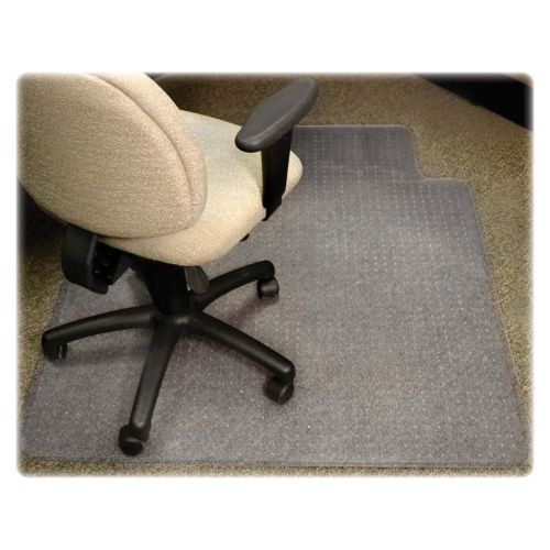 LLR25752 Antistatic Chairmat, Low Pile, Lip 25&#034;x12&#034;, 46&#034;x60&#034;, CL