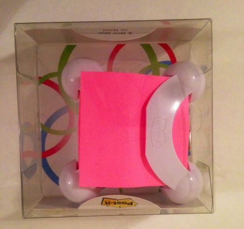 Post-it Pop-up Notes White Jax Rocker Dispenser - 3&#034; X 3&#034; - Holds 90 (jax330)