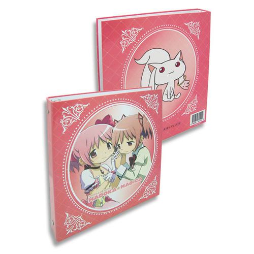 Modaka &amp; Kyubey Puella Magi Madoka Magica Binder