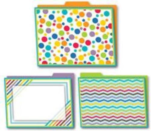 Carson Dellosa Color Me Bright File Folders