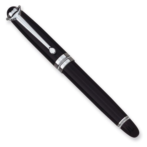 Charles Hubert Black Finish Rollerball Pen