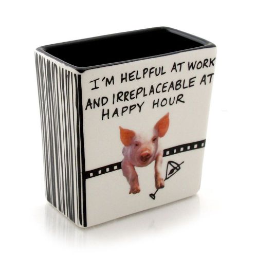 Helpful Piggy Pencil Holder