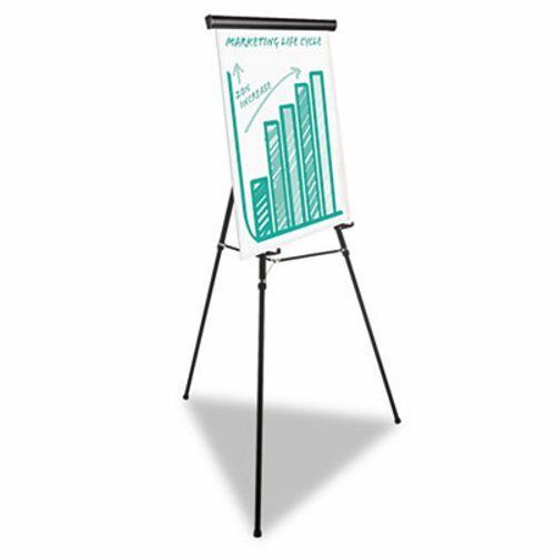 Universal Heavy Duty Presentation Easel, 69&#034; Max Height, Metal, Blk (UNV43034)