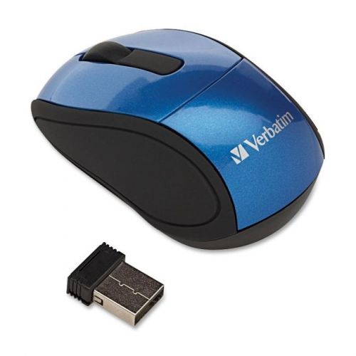 VERBATIM CORPORATION 97471 WIRELESS OPTICAL MOUSE - BLUE