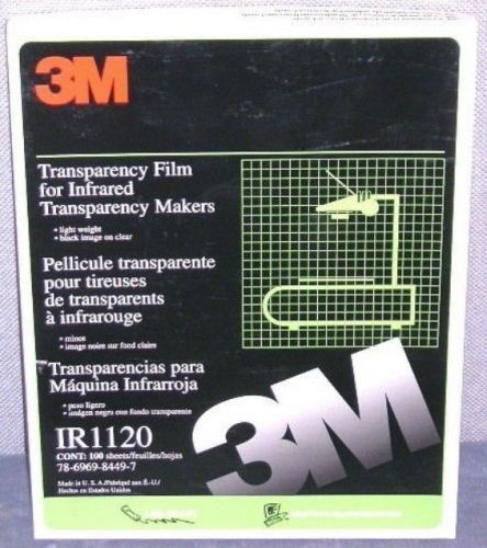 3M light weight IR1120 transparencies