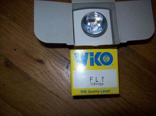 2 NOS FLT 13.8  VOLT 25  WATT PROJECTOR LAMP/BULB WIKO